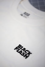 Load image into Gallery viewer, Black Flash Embroidered Tee
